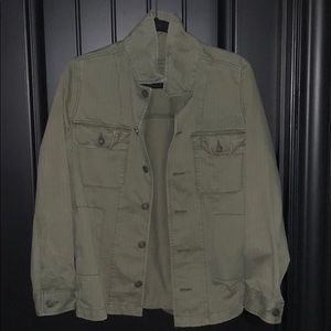 Green Denim jacket